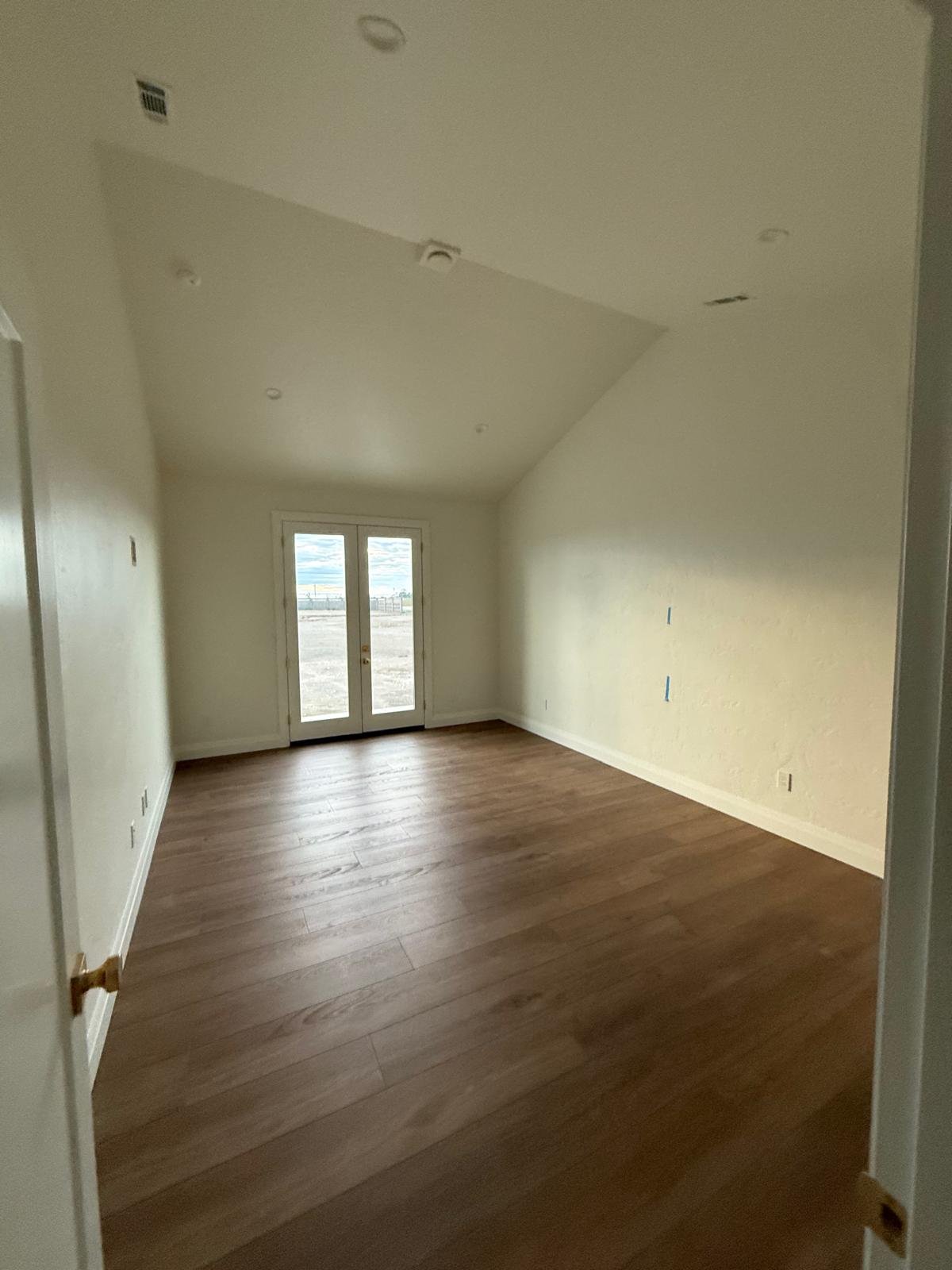 Room with french doors